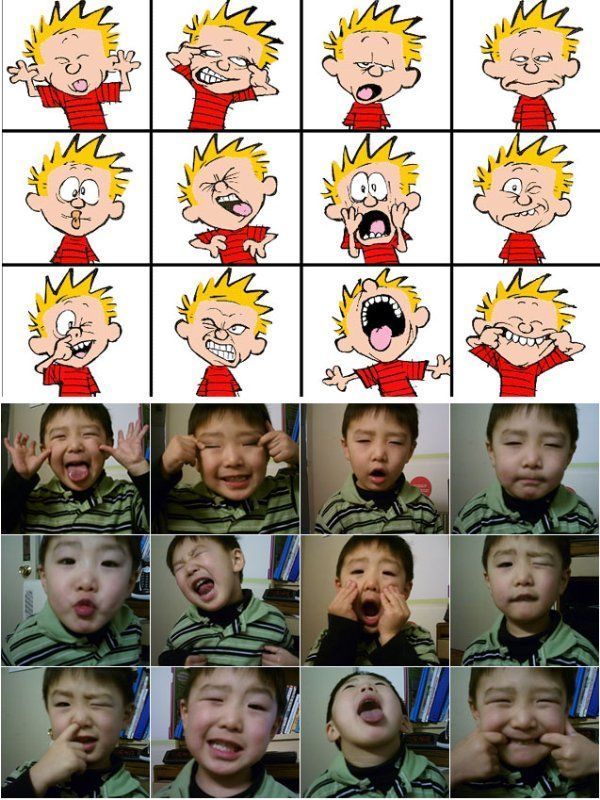Calvin Faces